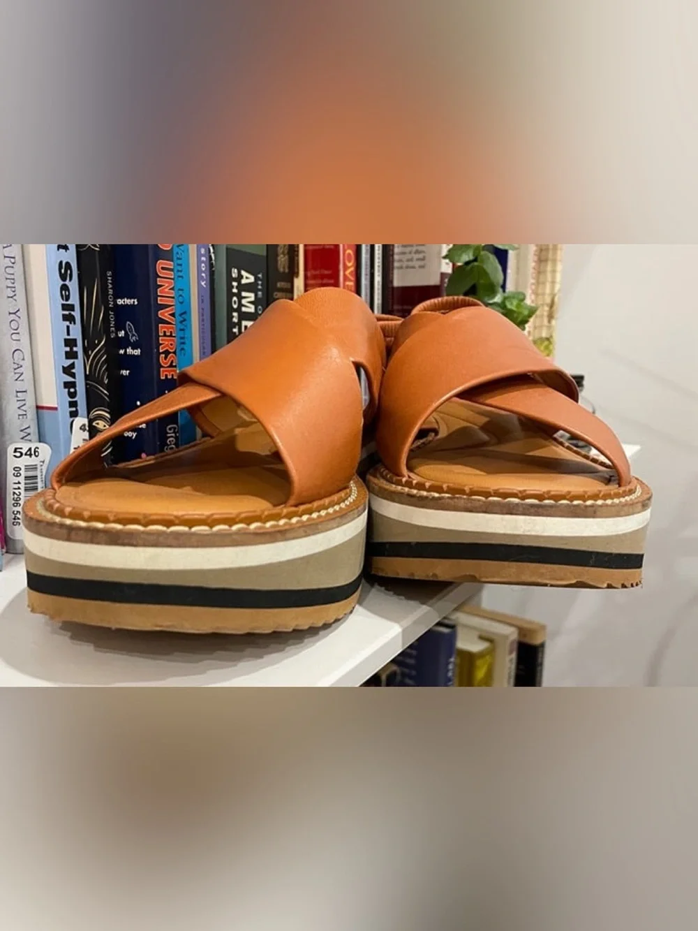Clergerie Freedom Platform Nappa Sandals, FR39
